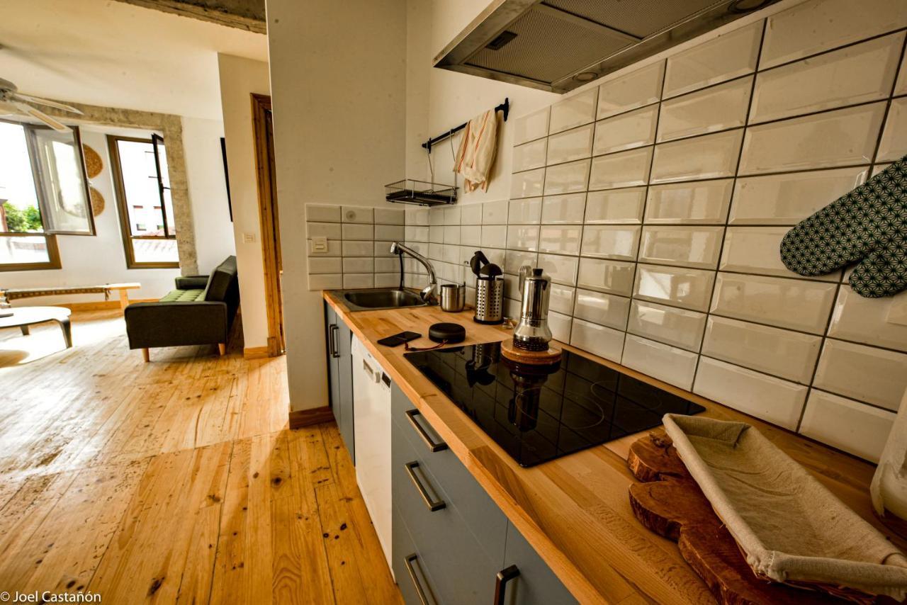 Bermeo Vintage Flat Ideal Parejas Exteriör bild