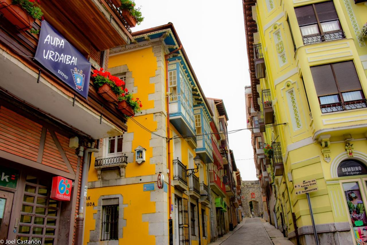 Bermeo Vintage Flat Ideal Parejas Exteriör bild
